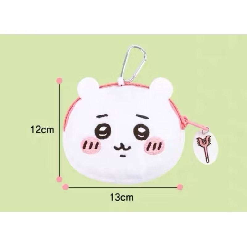 韓國 吉伊卡哇 小八貓 烏薩奇 兔兔 大臉伸縮票卡套吊飾 討伐棒 票卡包 零錢包 證件包 COCOS KO123-細節圖5