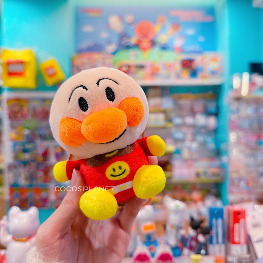 正版 ANPANMAN 麵包超人 QQ棉花糖小偶 鑰匙圈 吊飾 小玩偶 背包吊飾 掛飾 COCOS AN1000-細節圖3