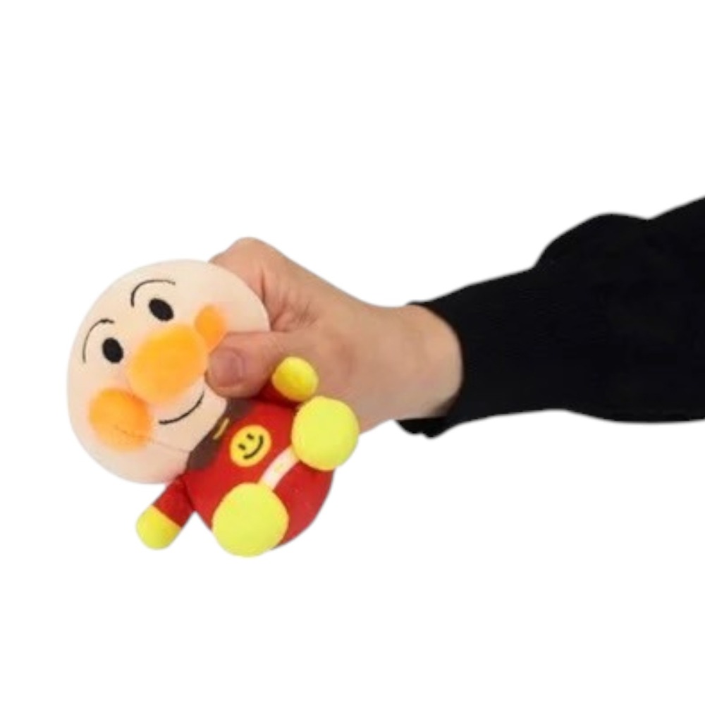 正版 ANPANMAN 麵包超人 QQ棉花糖小偶 鑰匙圈 吊飾 小玩偶 背包吊飾 掛飾 COCOS AN1000-細節圖4