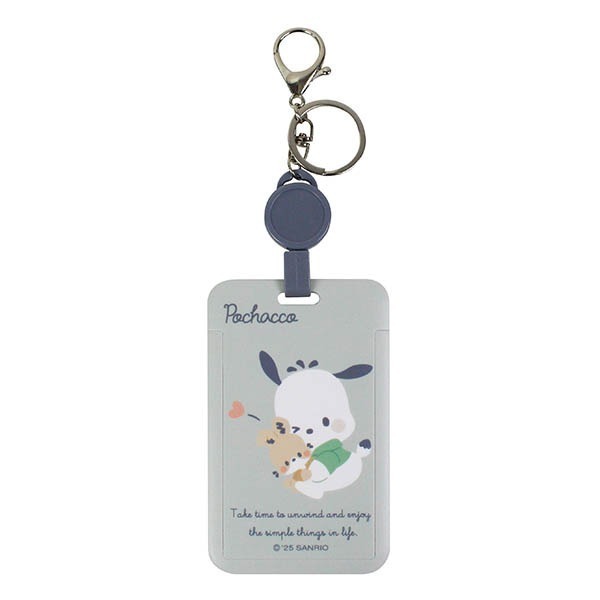 正版 人魚漢頓 帕恰狗 滑蓋伸縮證件套 識別證套 悠遊卡套 感應卡夾 票卡套 證件套 鑰匙圈 COCOS KA199-規格圖8