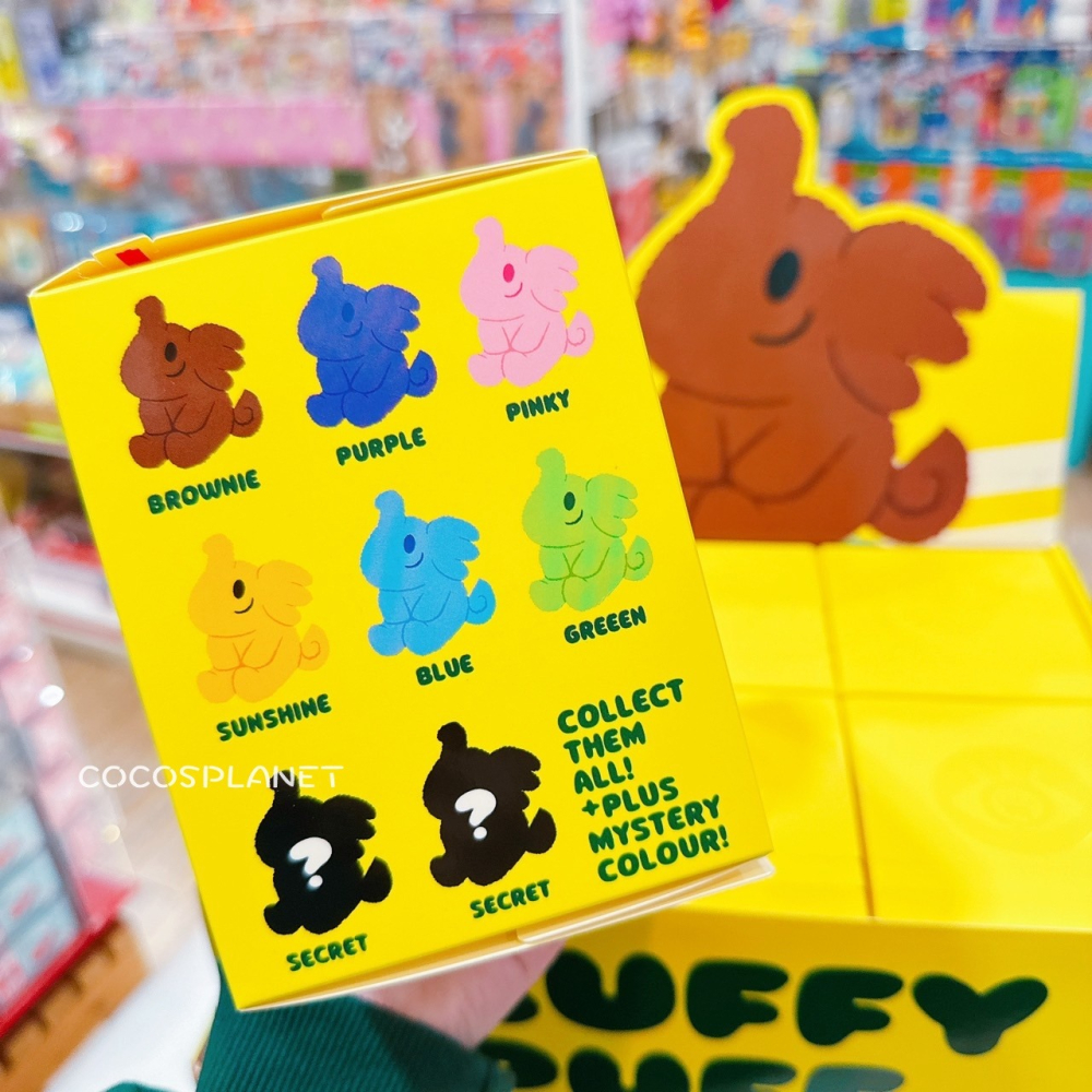 UNBOX Elfie SURPRISE PUFF 驚喜 毛絨大象 小象 毛絨玩偶 吊飾盒玩 COCOS TU00-細節圖2