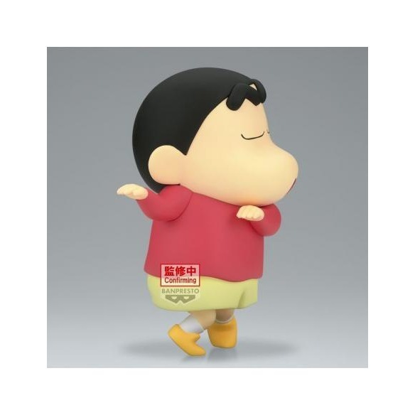 BANPRESTO景品 代理版 蠟筆小新 大大的SOFVIMATES 野原新之助 哇哇 公仔 COCOS FG680-細節圖4