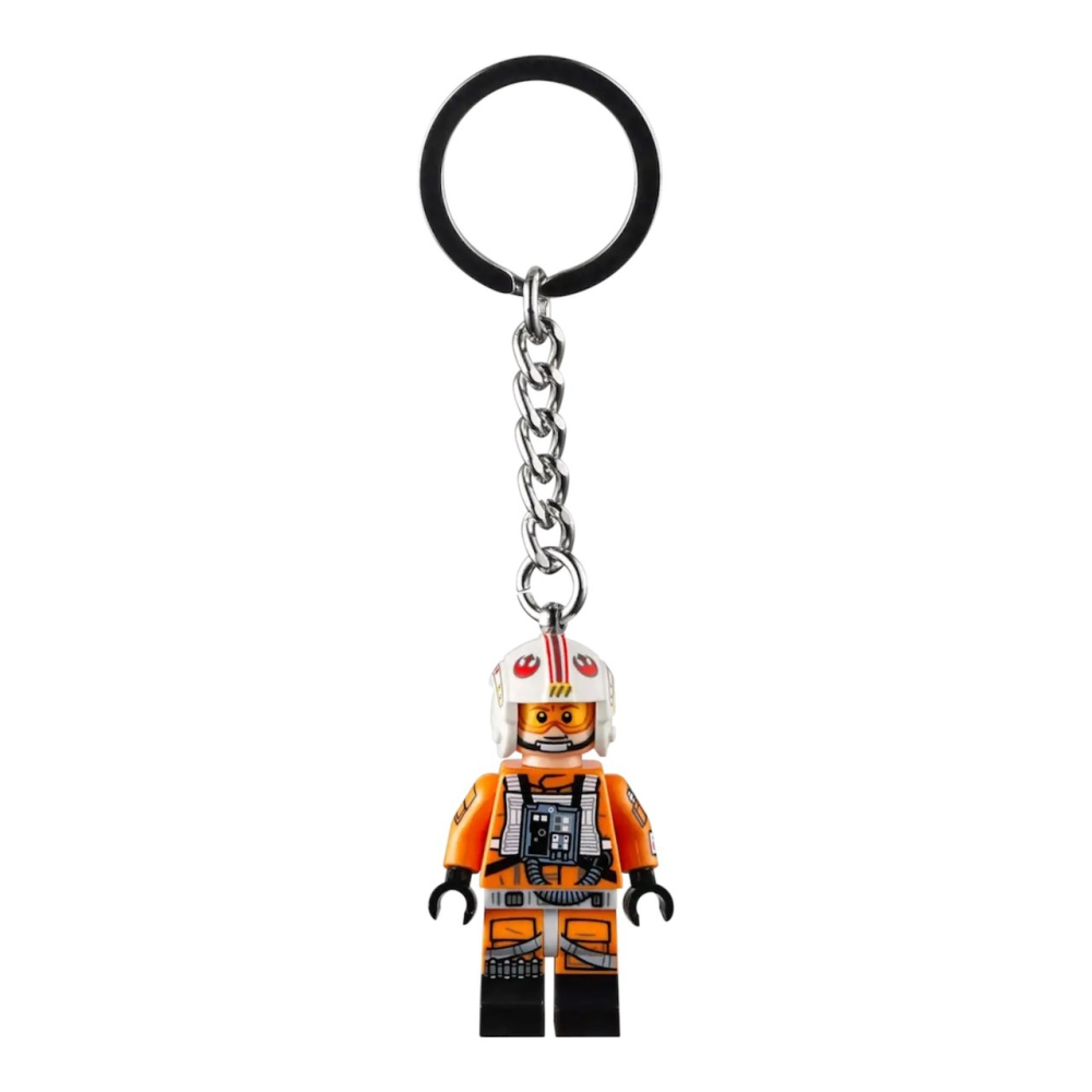 正版 LEGO 樂高鑰匙圈 星際大戰 路克 天行者 人偶鑰匙圈 車鑰匙 背包吊飾 鎖圈 吊飾 COCOS FG280-細節圖2