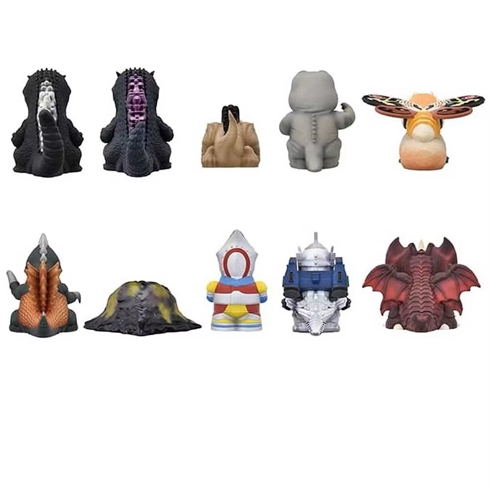 正版 Ensky 哥吉拉 第二彈 軟膠指偶公仔 玩具擺飾 盲包 盲抽 隨機出貨 無法挑款 COCOS TU003-細節圖5