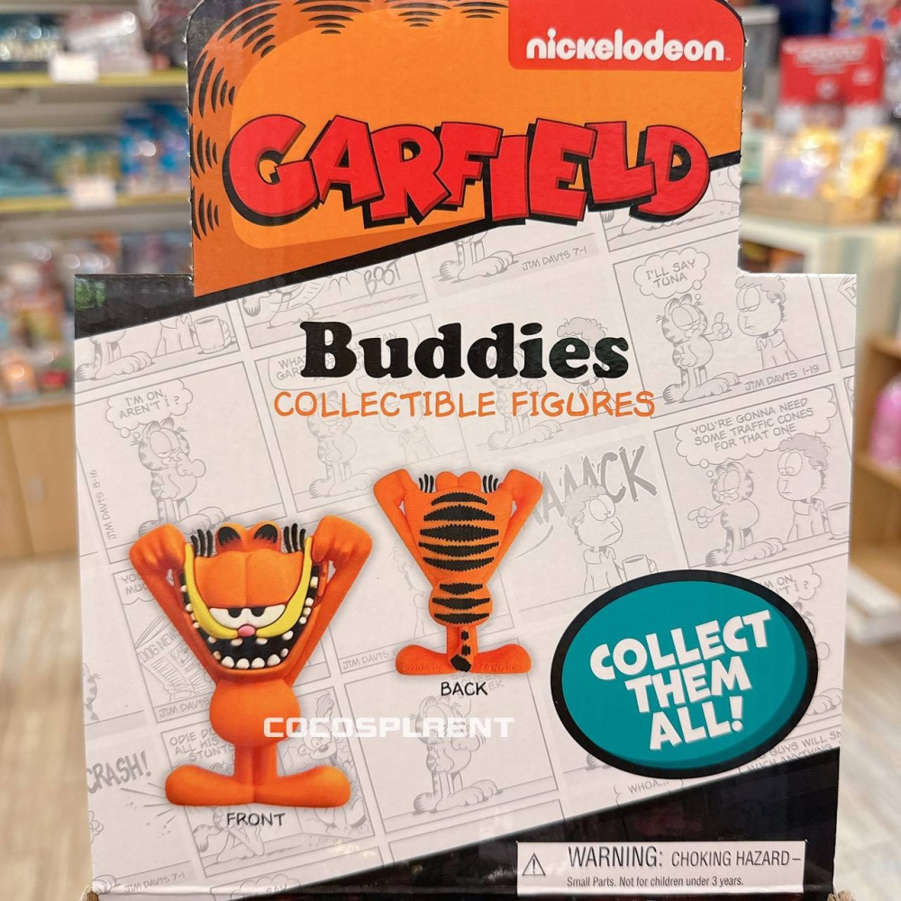 Nickelodeon 加菲貓公仔盲包 公仔 玩具擺飾 盲包 盲抽 隨機出貨 無法挑款 COCOS TU003-細節圖3