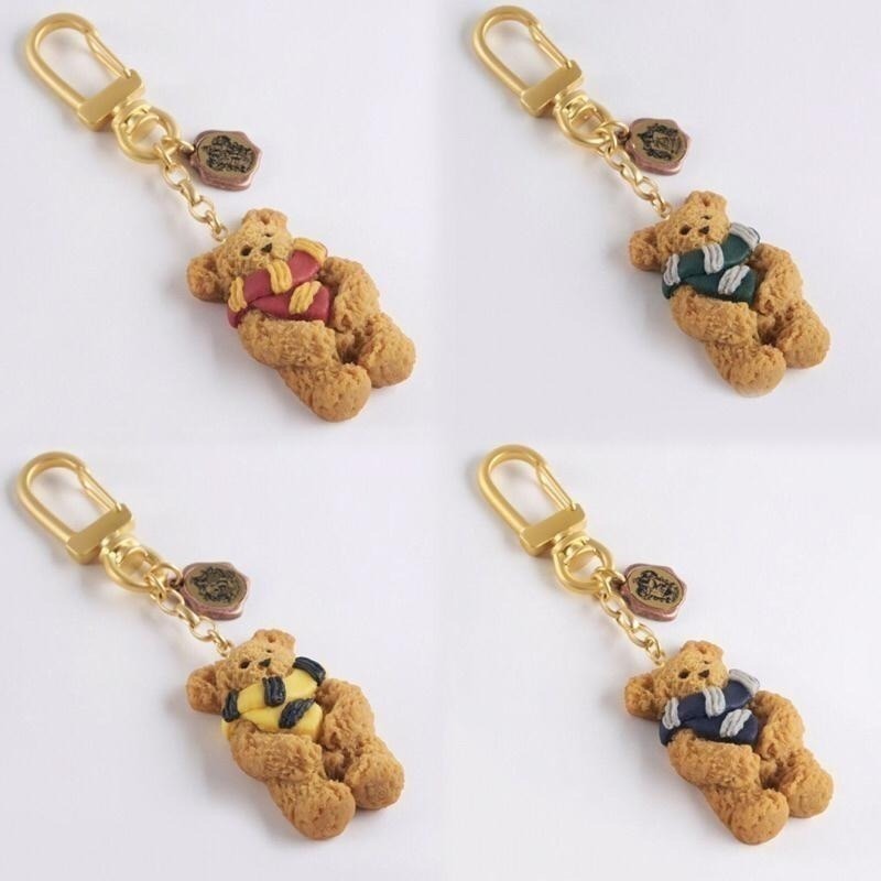 Harry Potter × Q-pot. 學院小熊餅乾造型項鍊、吊飾 哈利波特聯名周邊 霍格華茲-細節圖2