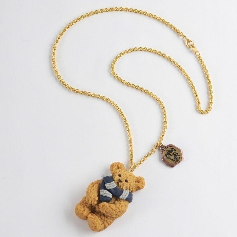 Harry Potter × Q-pot. 學院小熊餅乾造型項鍊、吊飾 哈利波特聯名周邊 霍格華茲-細節圖3