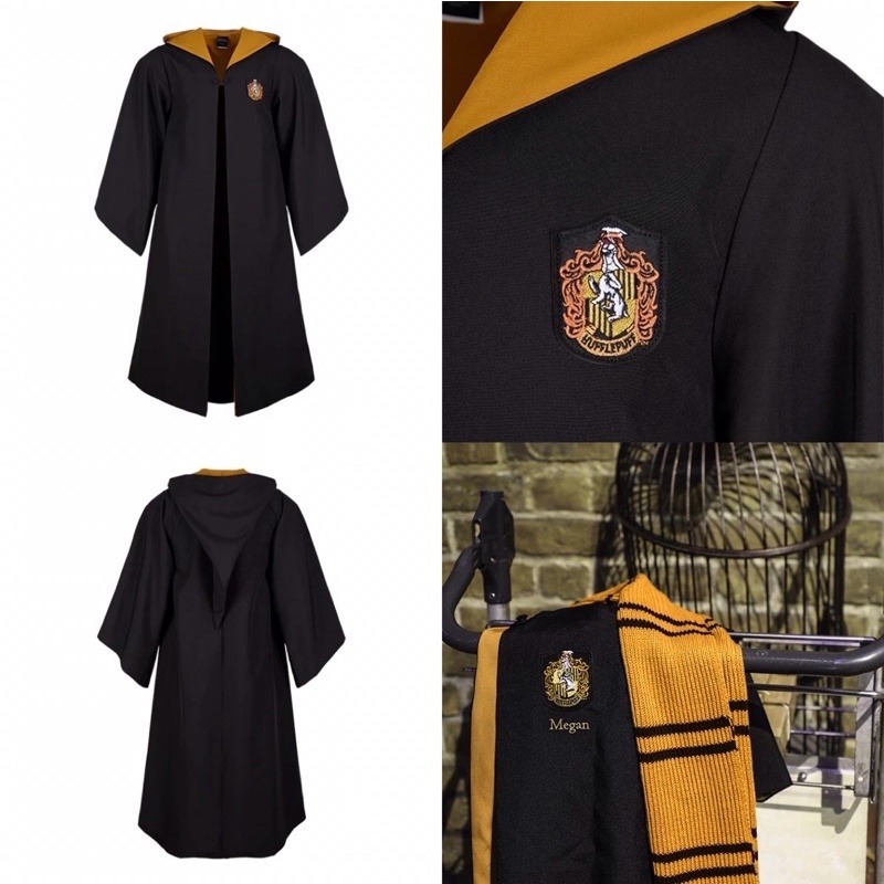 🇬🇧倫敦片場【可繡字】霍格華茲四學院巫師長袍/校服 Harry Potter 哈利波特周邊 客製化-規格圖4