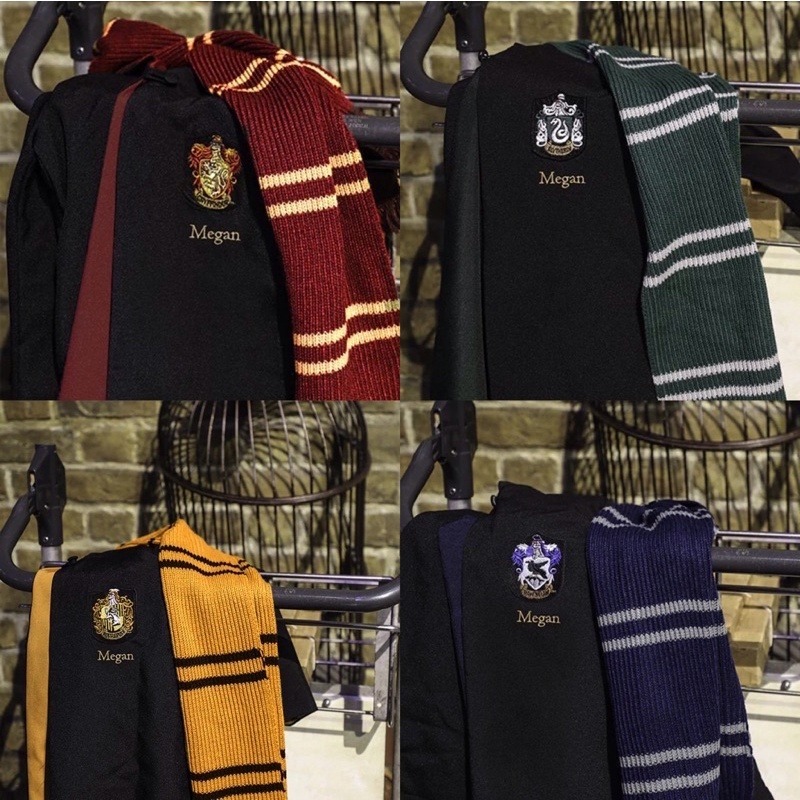 🇬🇧倫敦片場【可繡字】霍格華茲四學院巫師長袍/校服 Harry Potter 哈利波特周邊 客製化-規格圖4