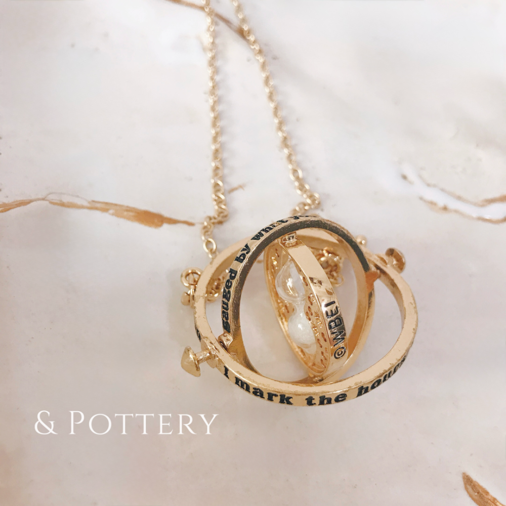 🇯🇵日本 Mahou Dokoro 時光器2way項鍊/吊飾 哈利波特 Harry Potter周邊-細節圖2