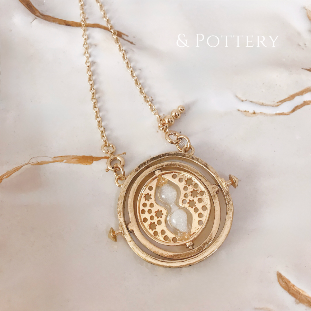 🇯🇵日本 Mahou Dokoro 時光器2way項鍊/吊飾 哈利波特 Harry Potter周邊-細節圖3