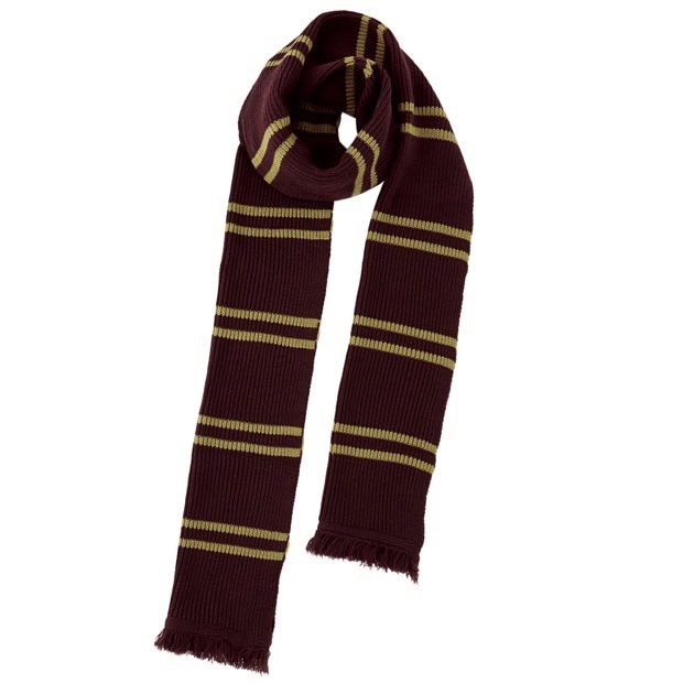 🇯🇵日本 USJ大阪環球影城 學院條紋流蘇圍巾 Harry Potter 哈利波特周邊 霍格華茲-規格圖1