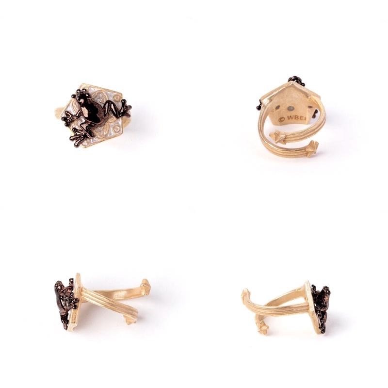 🇯🇵日本 Harry Potter × Palnart Poc 哈利波特聯名戒指 霍格華茲校徽、巧克力蛙-細節圖4