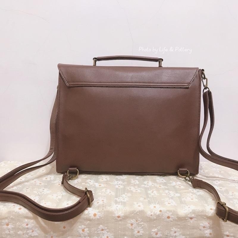 Fantastic Beasts × Flapper 紐特3Way劍橋包｜手提/側背/後背包 斜背書包 怪獸與牠們的產地-細節圖5