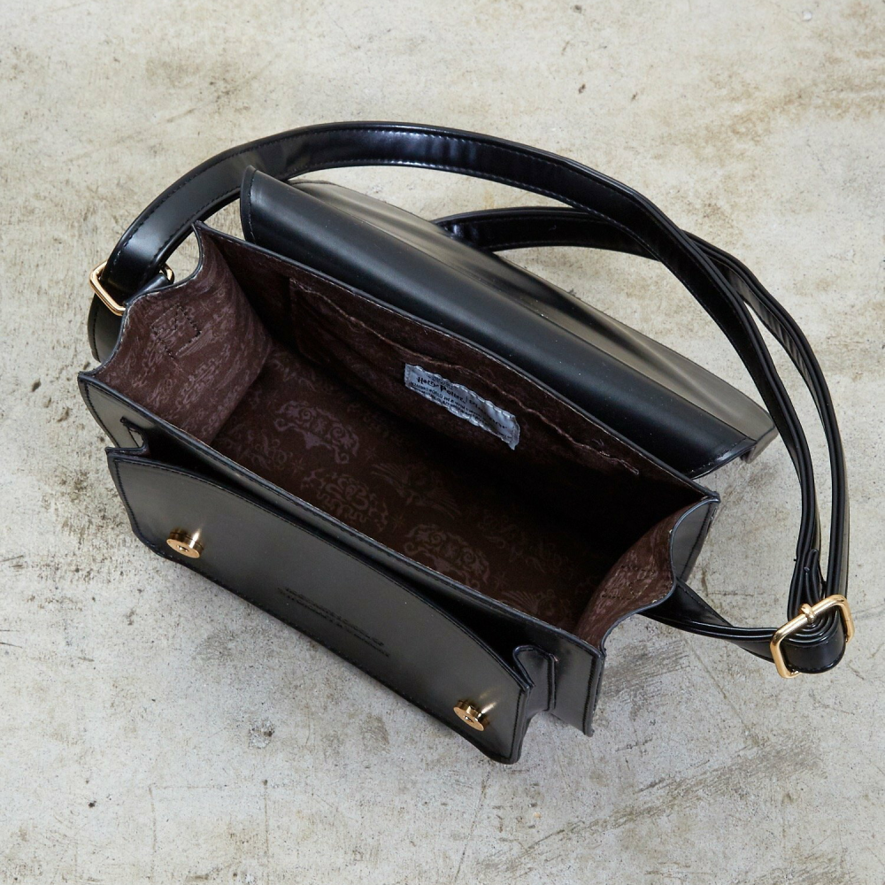 Harry Potter × Flapper 霍格華茲校徽側肩背劍橋包｜手提/側背/斜背包 哈利波特聯名周邊-細節圖8