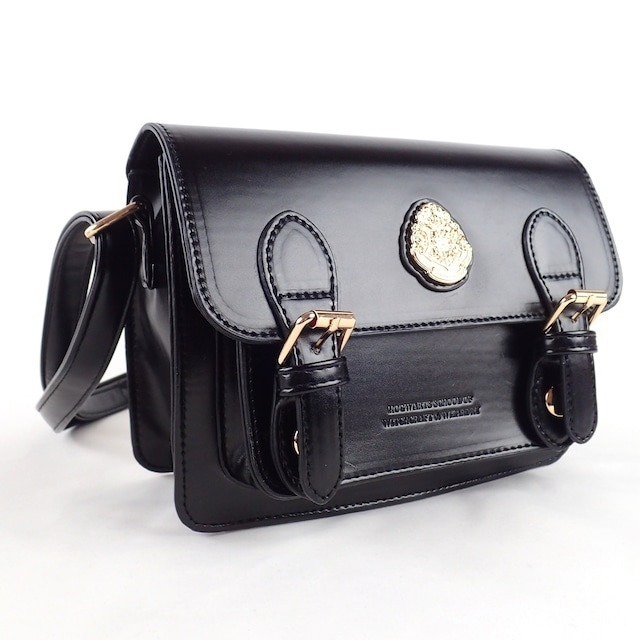 Harry Potter × Flapper 霍格華茲校徽側肩背劍橋包｜手提/側背/斜背包 哈利波特聯名周邊-規格圖11