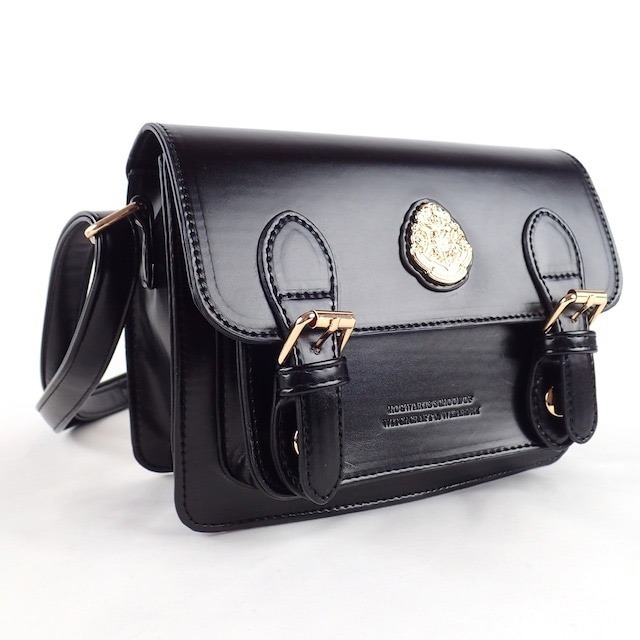 Harry Potter × Flapper 霍格華茲校徽側肩背劍橋包｜手提/側背/斜背包 哈利波特聯名周邊-規格圖6