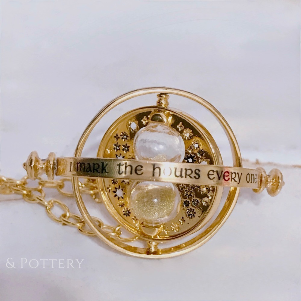 Harry Potter × Noble Collection 時光器項鍊 哈利波特周邊-細節圖2
