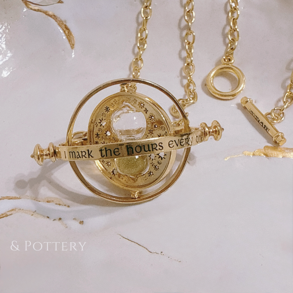 Harry Potter × Noble Collection 時光器項鍊 哈利波特周邊-細節圖4