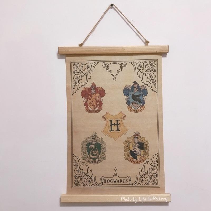 🔥絕版現貨 🇯🇵日本 Harry Potter × salut! 哈利波特聯名掛布/掛畫 劫盜地圖、霍格華茲校徽院-細節圖2