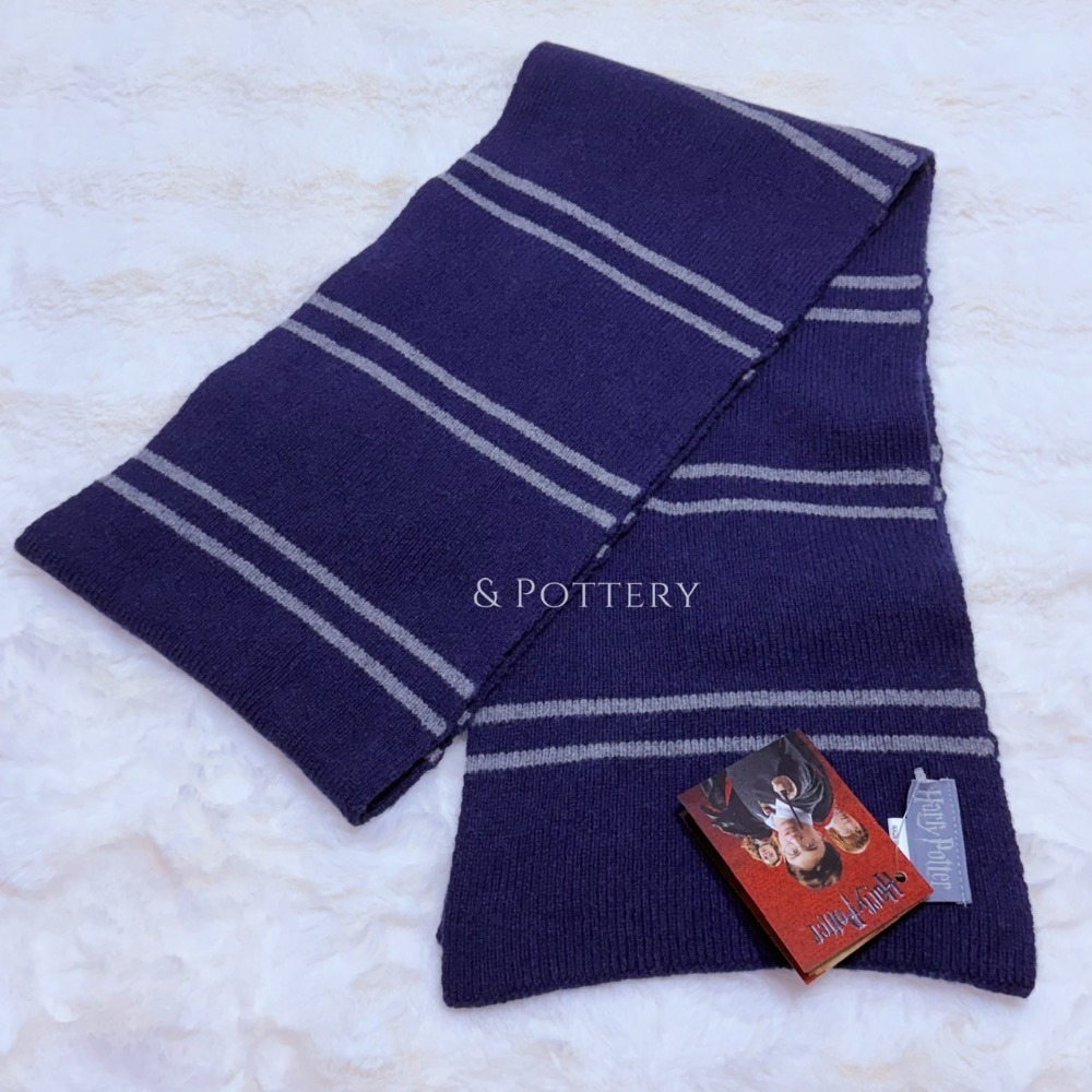 🇬🇧英國 Lochaven 學院條紋純羊毛圍巾🐑蘇格蘭製 哈利波特 Harry Potter-細節圖8