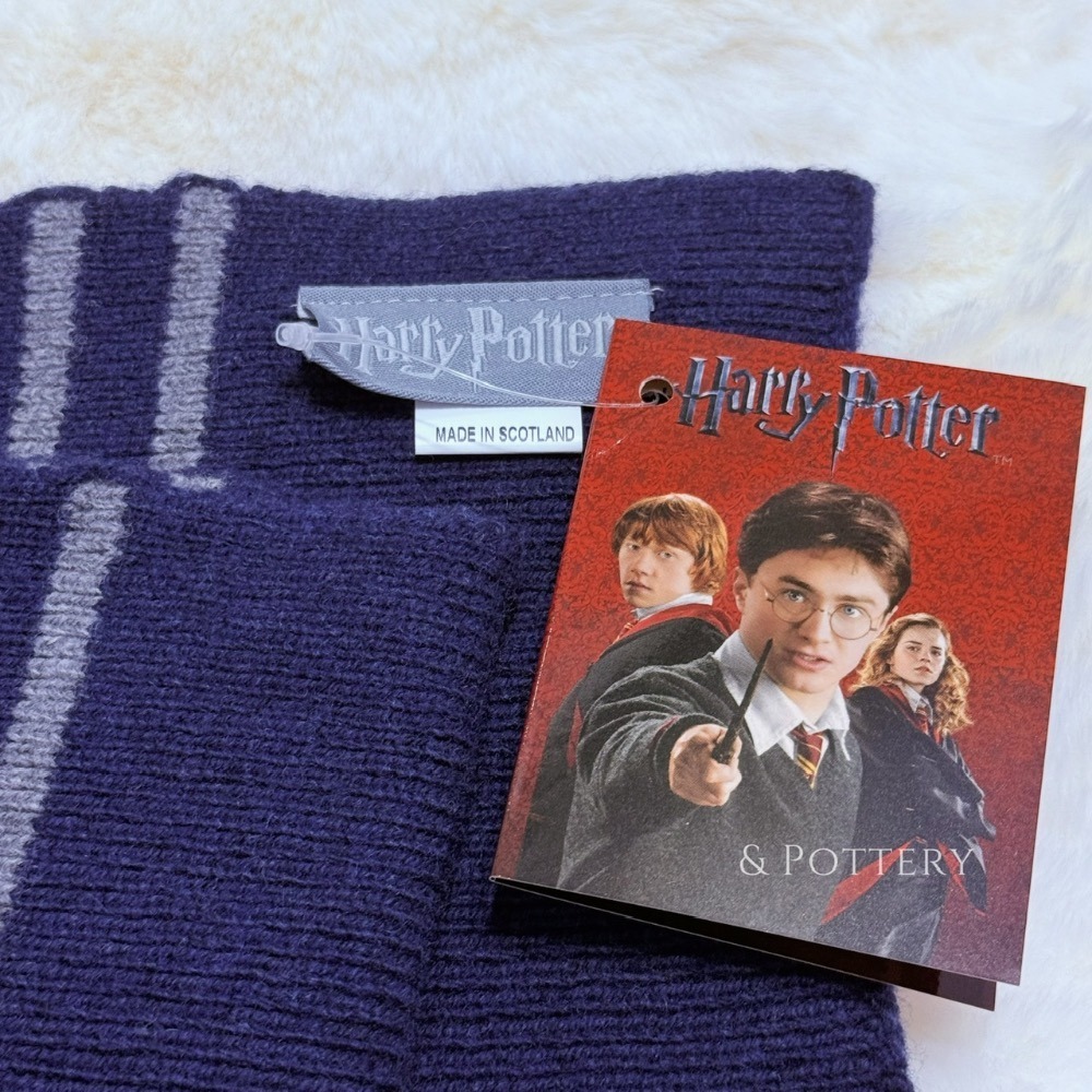 🇬🇧英國 Lochaven 學院條紋純羊毛圍巾🐑蘇格蘭製 哈利波特 Harry Potter-細節圖10