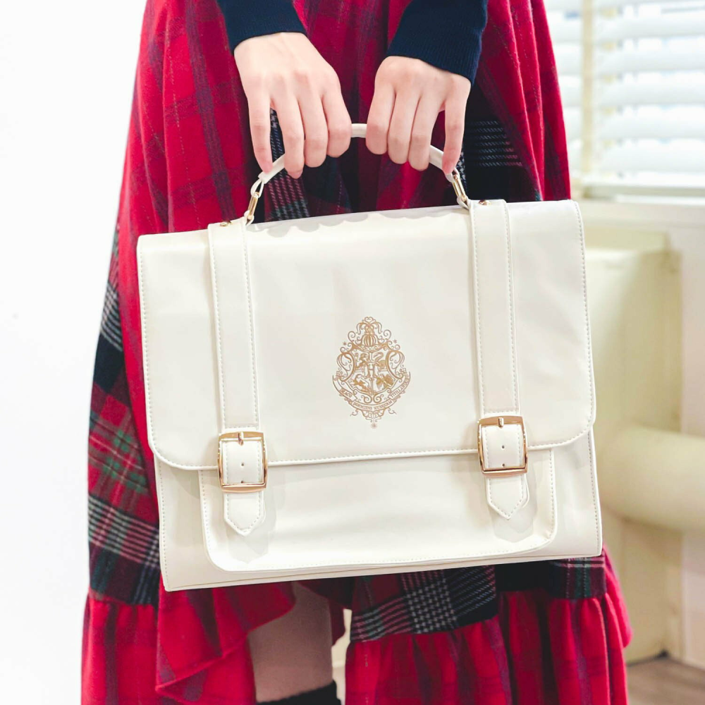 Harry Potter × Flapper 霍格華茲校徽3Way劍橋包｜手提/側背/後背包 斜背書包 哈利波特-細節圖4