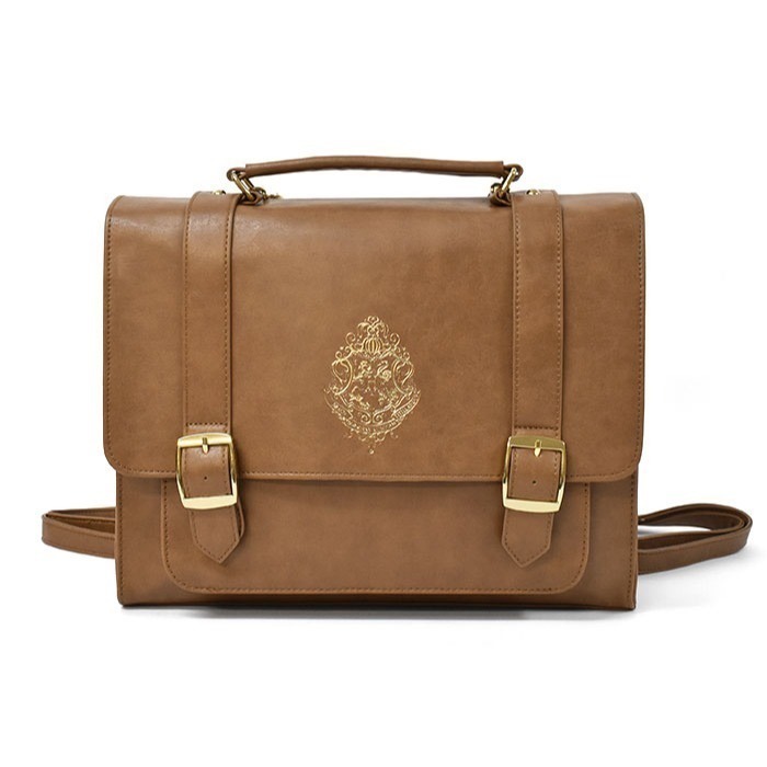 Harry Potter × Flapper 霍格華茲校徽3Way劍橋包｜手提/側背/後背包 斜背書包 哈利波特-規格圖11