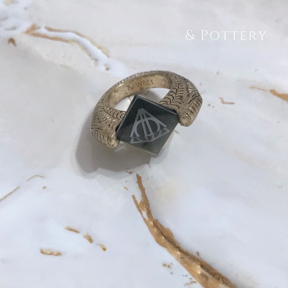 🇯🇵日本 Mahou Dokoro 雷文克勞冠冕戒指、復活石戒指 哈利波特 Harry Potter 雷文克勞皇冠-細節圖4