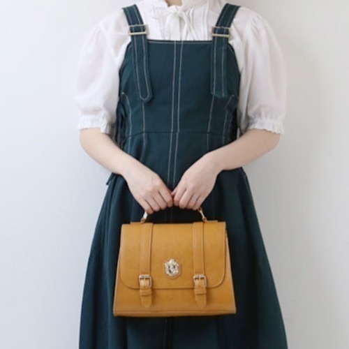 Harry Potter × Flapper 霍格華茲校徽、學院徽章迷你劍橋包｜手提/側背/後背包 斜背包 哈利波特-細節圖6