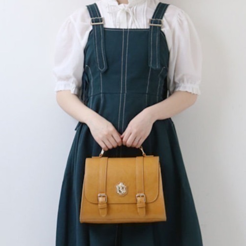 Harry Potter × Flapper 霍格華茲校徽、學院徽章迷你劍橋包｜手提/側背/後背包 斜背包 哈利波特-細節圖6