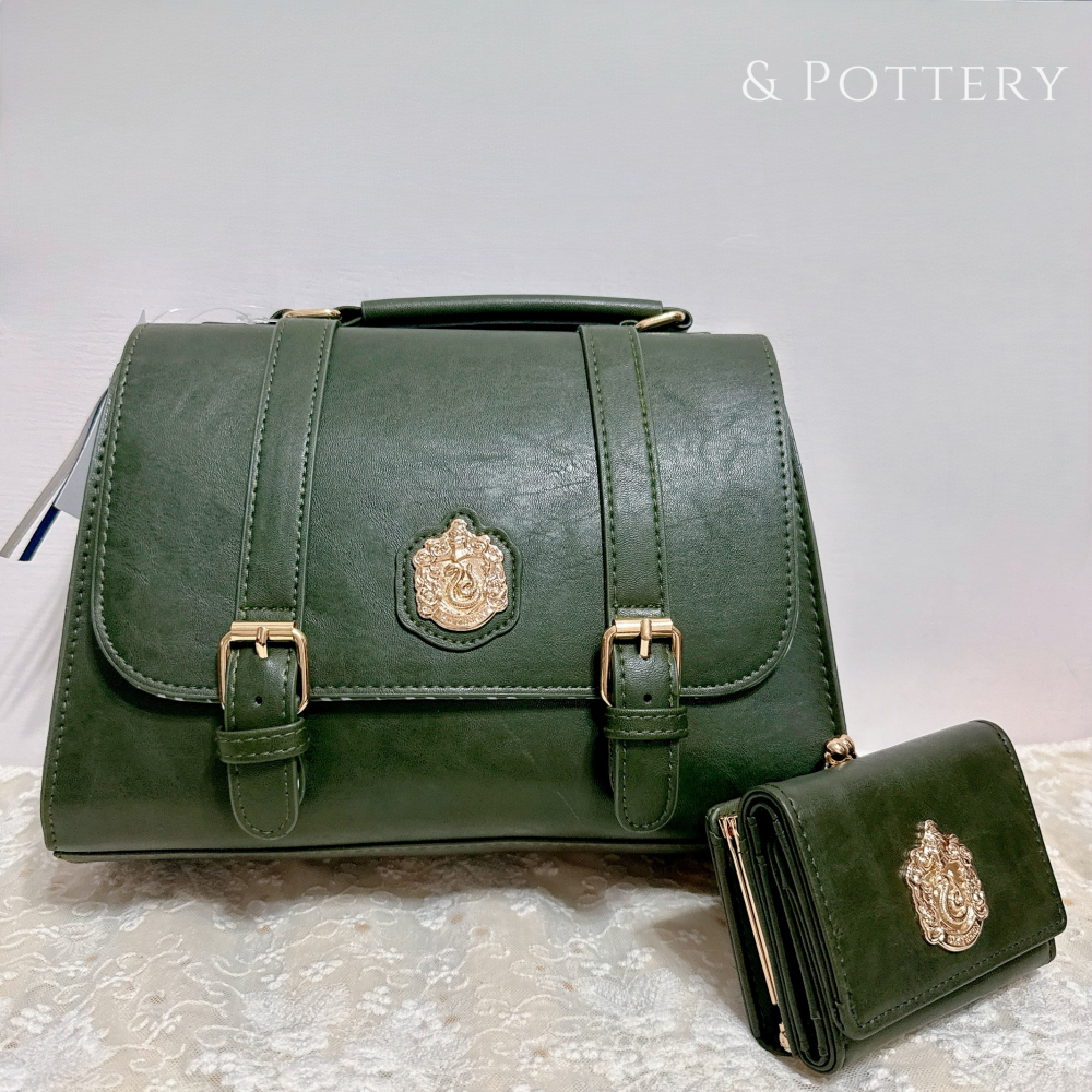 Harry Potter × Flapper 霍格華茲校徽、學院徽章迷你劍橋包｜手提/側背/後背包 斜背包 哈利波特-細節圖2