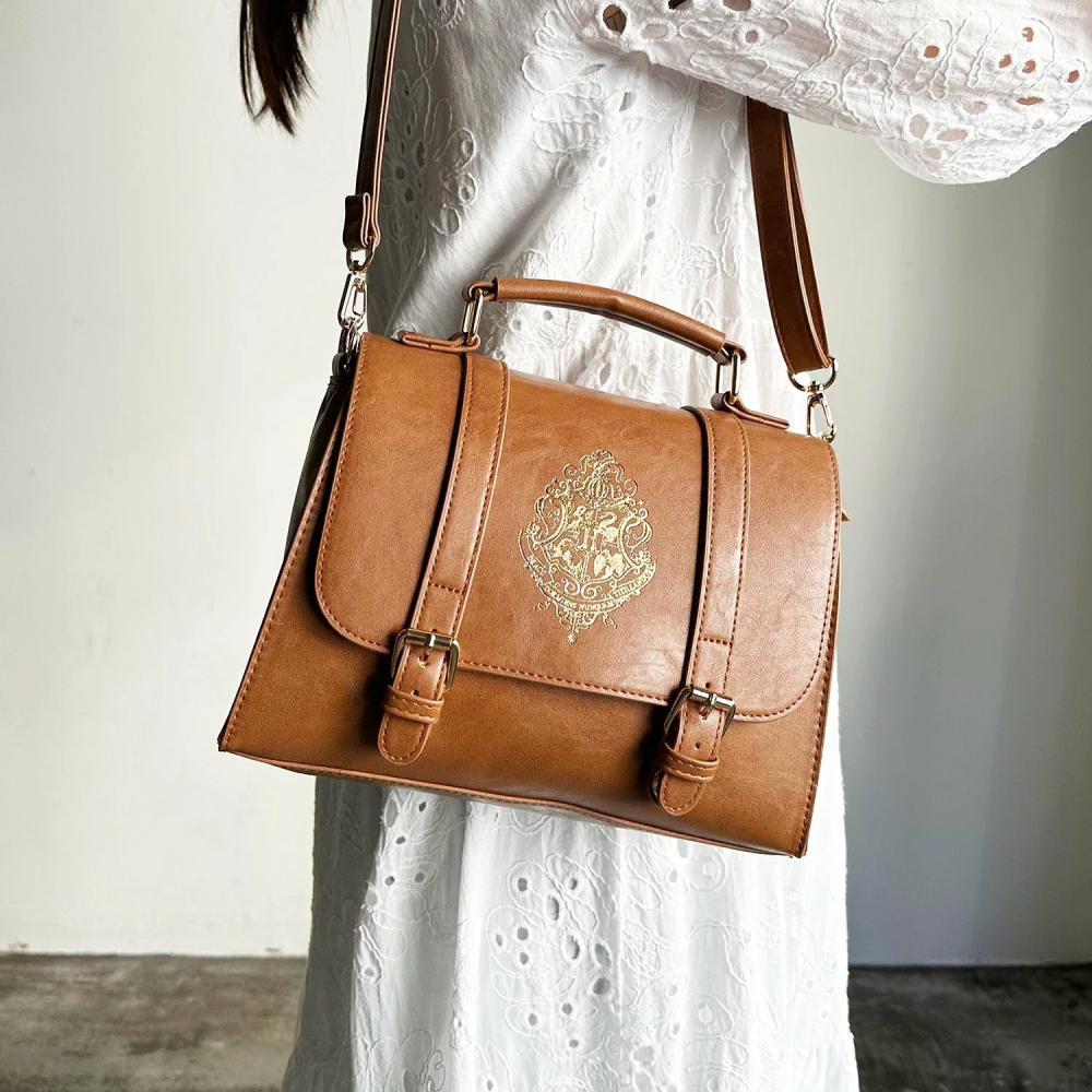 Harry Potter × Flapper 霍格華茲校徽、學院徽章迷你劍橋包｜手提/側背/後背包 斜背包 哈利波特-細節圖4