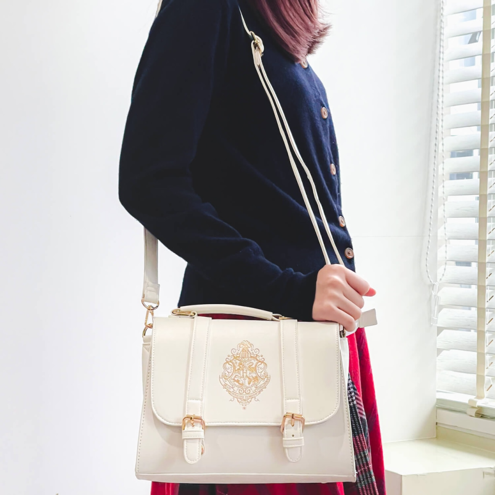 Harry Potter × Flapper 霍格華茲校徽、學院徽章迷你劍橋包｜手提/側背/後背包 斜背包 哈利波特-細節圖9