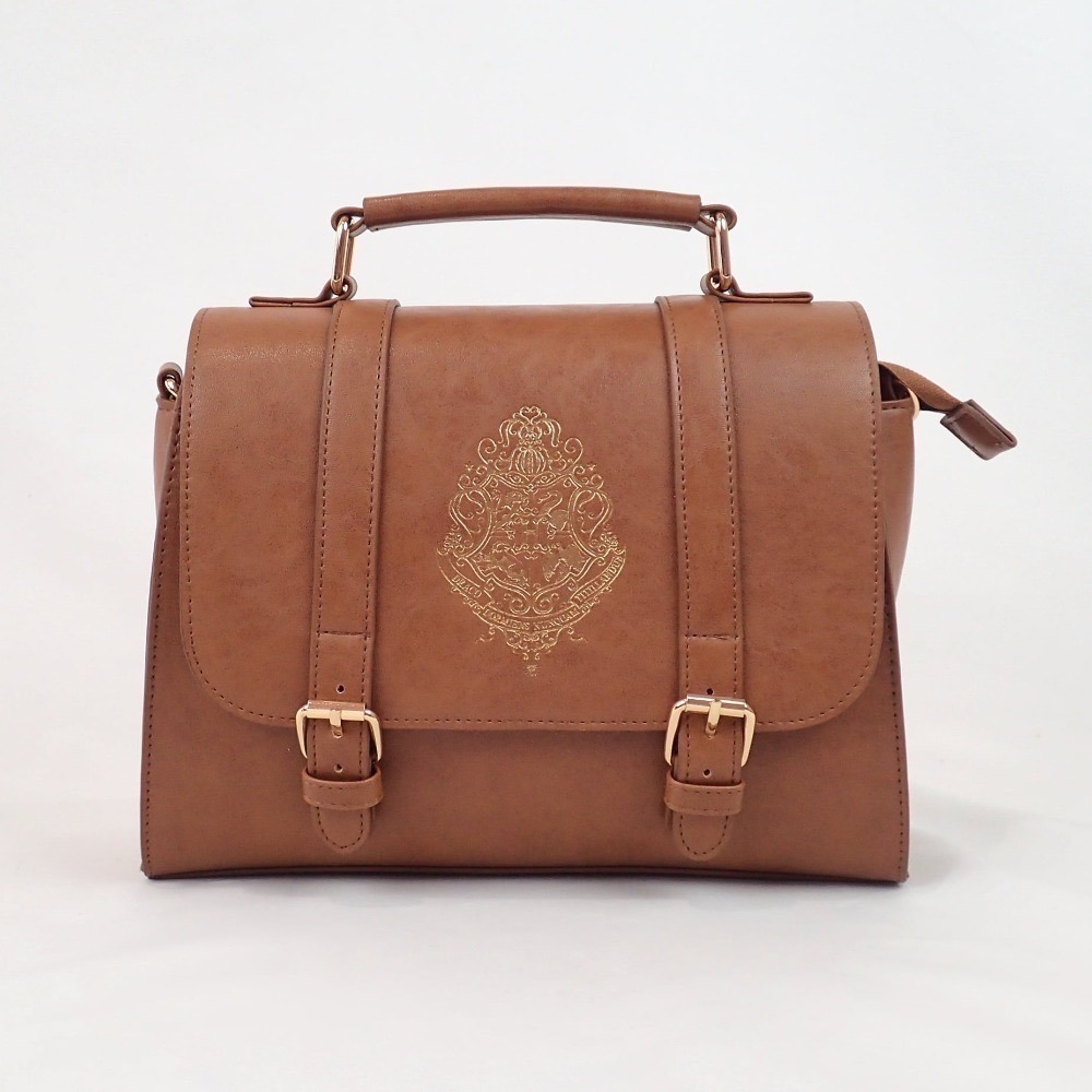 Harry Potter × Flapper 霍格華茲校徽、學院徽章迷你劍橋包｜手提/側背/後背包 斜背包 哈利波特-規格圖11