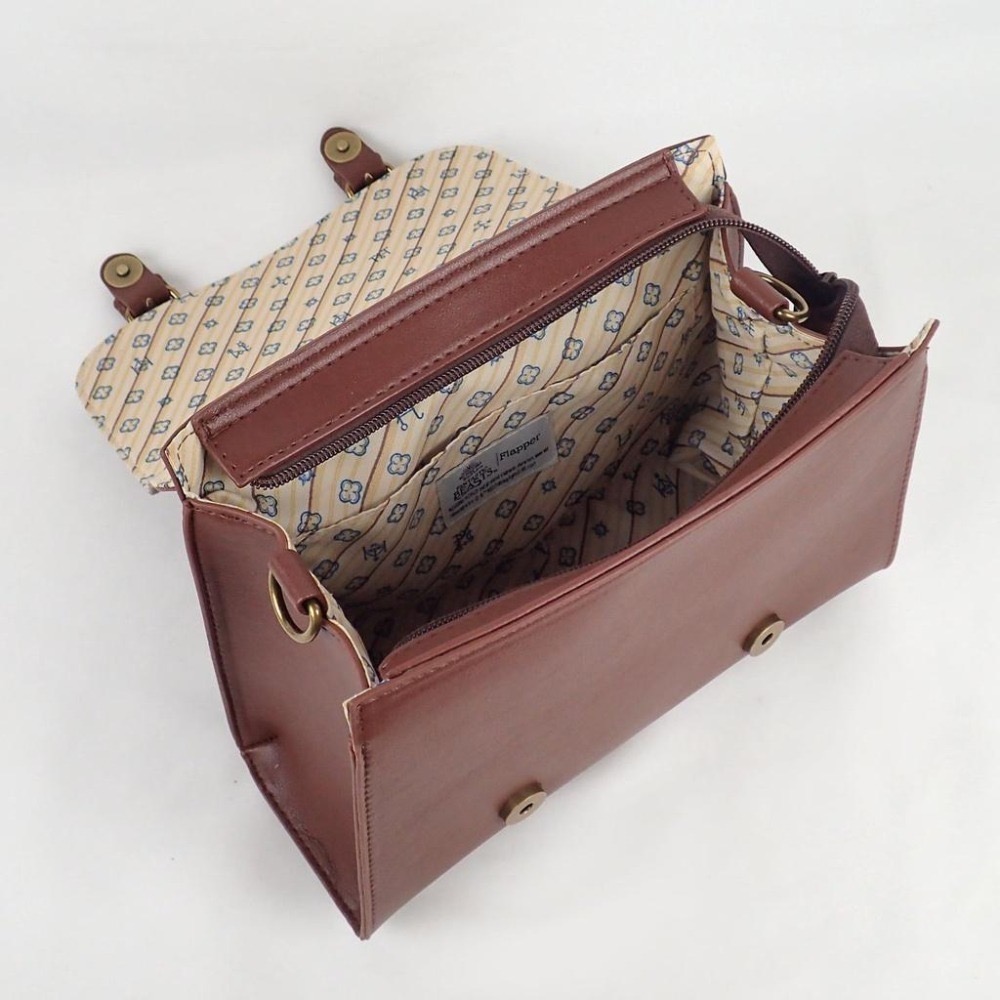 Fantastic Beasts × Flapper 紐特迷你劍橋包｜手提/側背/後背包 怪獸與牠們的產地聯名周邊-細節圖3