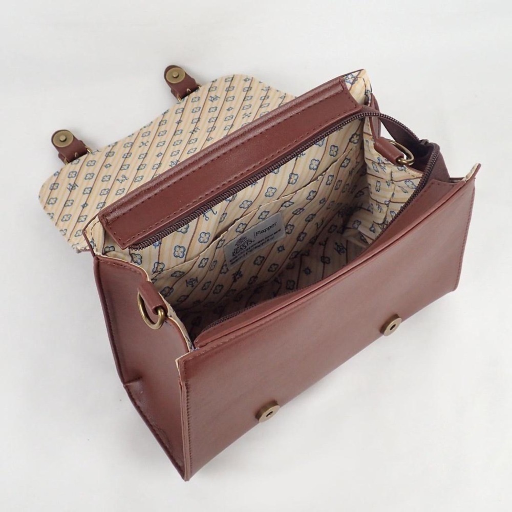 Fantastic Beasts × Flapper 紐特迷你劍橋包｜手提/側背/後背包 怪獸與牠們的產地聯名周邊-細節圖3