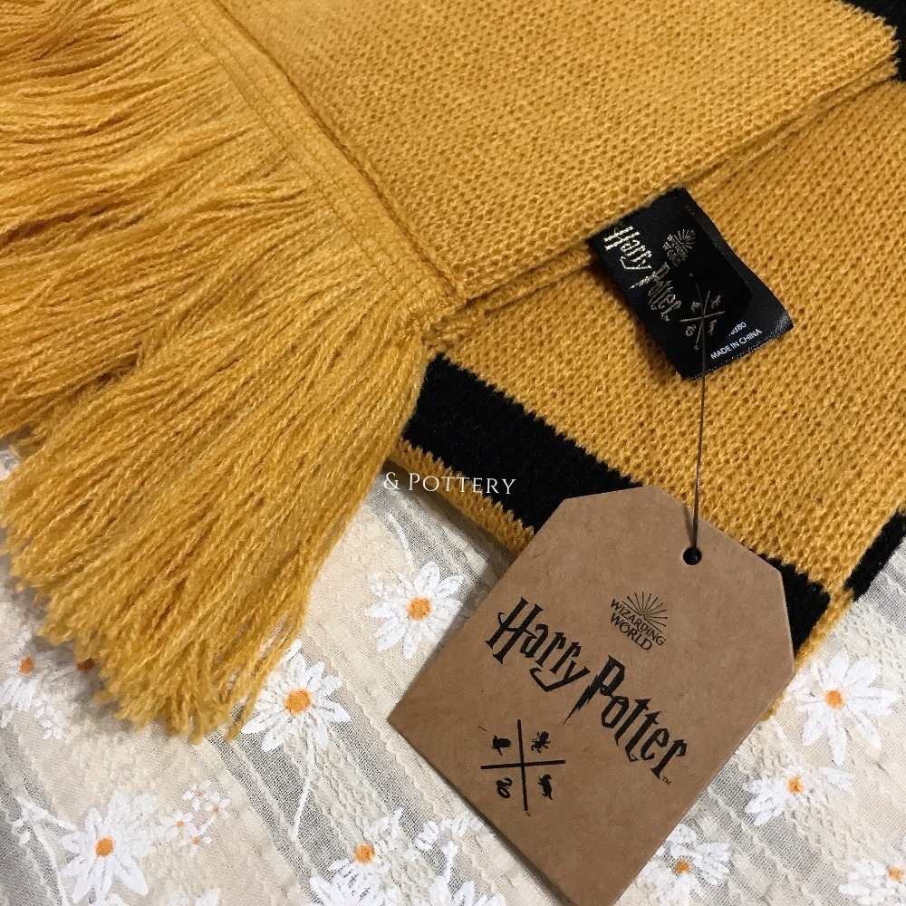 🇬🇧倫敦影城 學院徽章針織流蘇圍巾 Harry Potter 哈利波特周邊 霍格華茲-細節圖7