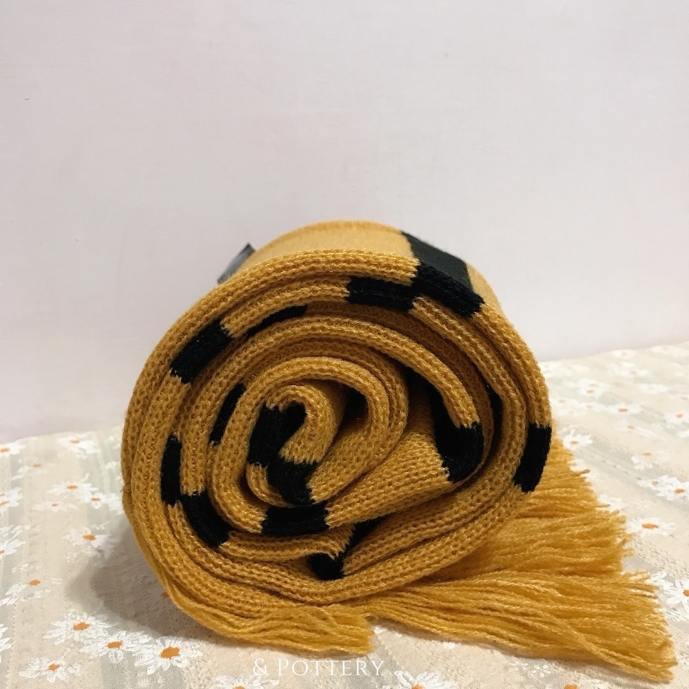 🇬🇧倫敦影城 學院徽章針織流蘇圍巾 Harry Potter 哈利波特周邊 霍格華茲-細節圖8