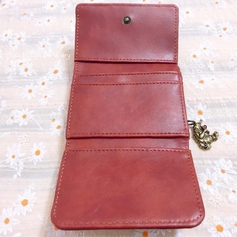 🔥最後現貨 Fantastic Beasts × Flapper 紐特三折皮革短夾 怪獸與牠們的產地聯名-細節圖6