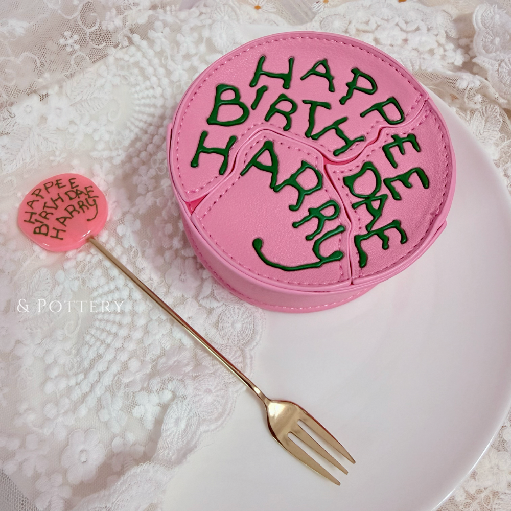 🔥現貨+預購 Harry Potter × Flapper 哈利的生日蛋糕鍊條側背包、小零錢包 哈利波特聯名周邊-細節圖7