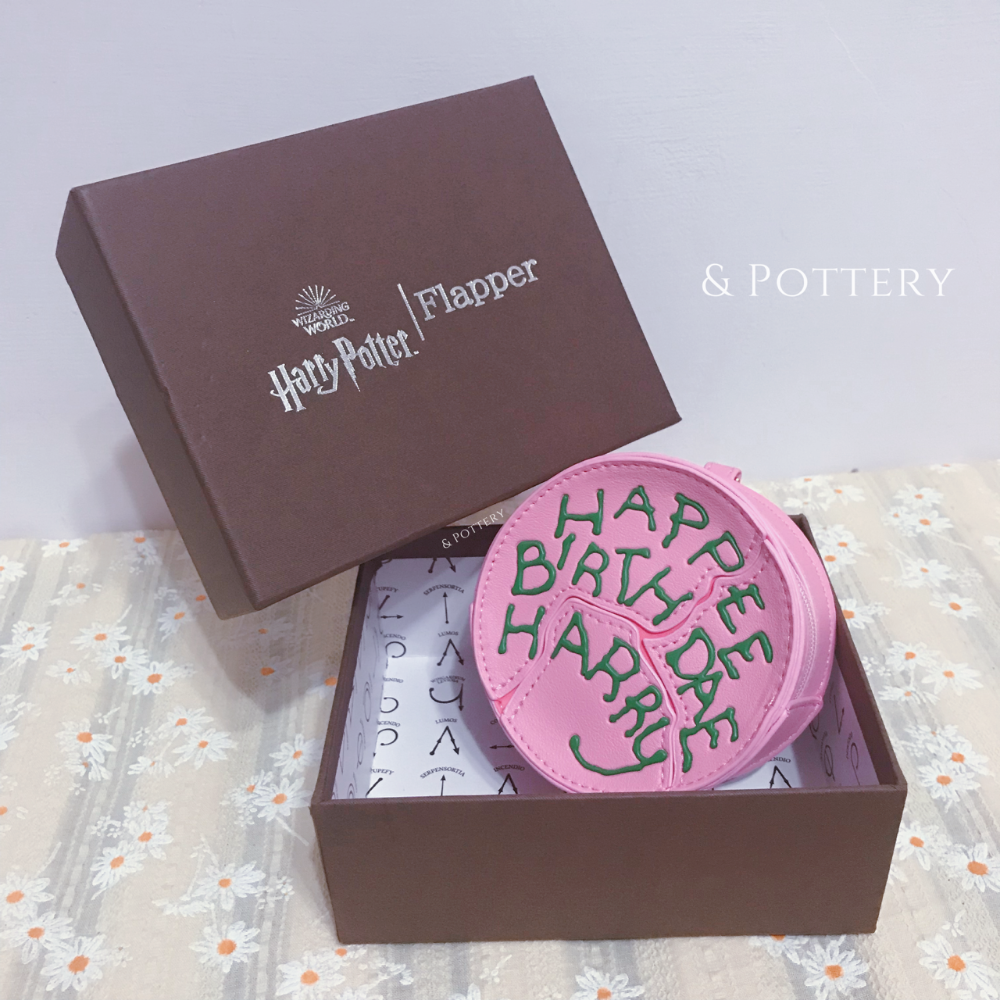 🔥現貨+預購 Harry Potter × Flapper 哈利的生日蛋糕鍊條側背包、小零錢包 哈利波特聯名周邊-細節圖10