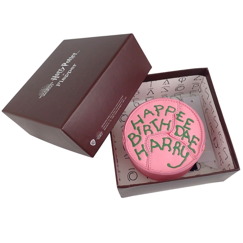 🔥現貨+預購 Harry Potter × Flapper 哈利的生日蛋糕鍊條側背包、小零錢包 哈利波特聯名周邊-規格圖10