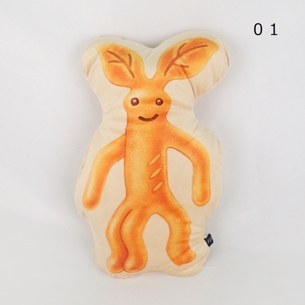 🔥現貨 Fantastic Beasts × Flapper 怪獸與牠們的產地麵包造型靠墊/抱枕 玻璃獸 木精 幻影猿-規格圖11