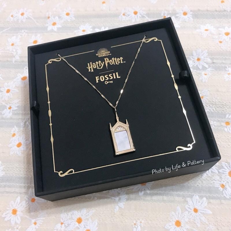 🔥絕版現貨 Harry Potter × Fossil 不銹鋼鍊式項鍊-意若思鏡 限量款 哈利波特聯名-細節圖2