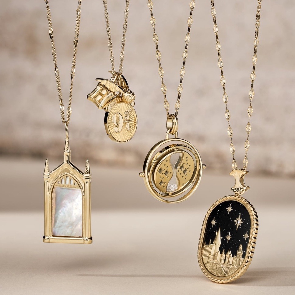 🔥絕版現貨 Harry Potter × Fossil 不銹鋼鍊式項鍊-意若思鏡 限量款 哈利波特聯名-細節圖5