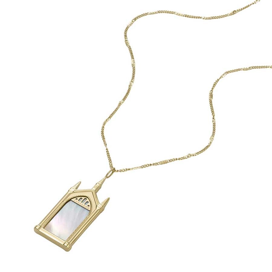 🔥絕版現貨 Harry Potter × Fossil 不銹鋼鍊式項鍊-意若思鏡 限量款 哈利波特聯名-細節圖7