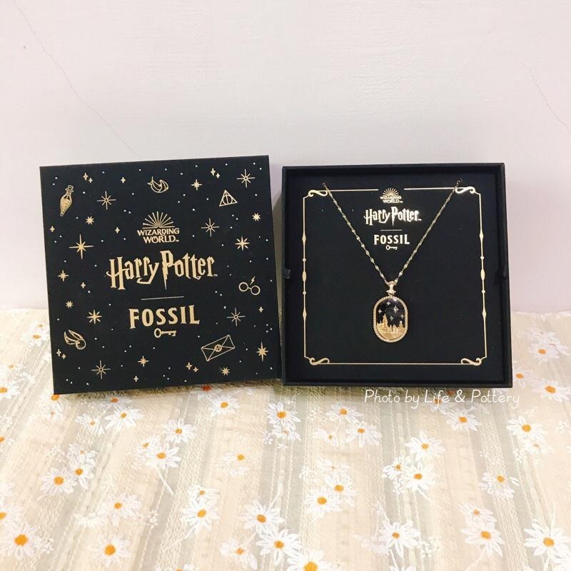 🔥最後現貨 Harry Potter × Fossil 不銹鋼鍊式項鍊-意若思鏡 限量款 哈利波特聯名-細節圖4