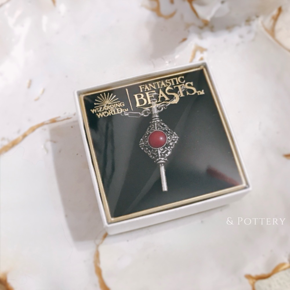 🔥現貨 🇯🇵日本 Mahou Dokoro 怪獸與牠們的產地 血盟吊墜項鍊 鄧不利多 葛林戴華德-細節圖4