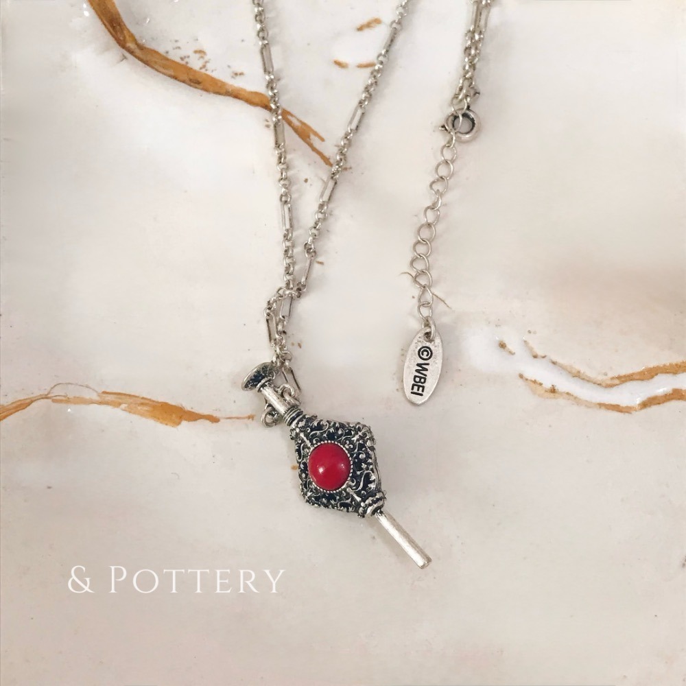 🔥現貨+預購 🇯🇵日本 Mahou Dokoro 怪獸與牠們的產地 血盟吊墜項鍊 鄧不利多 葛林戴華德-規格圖5